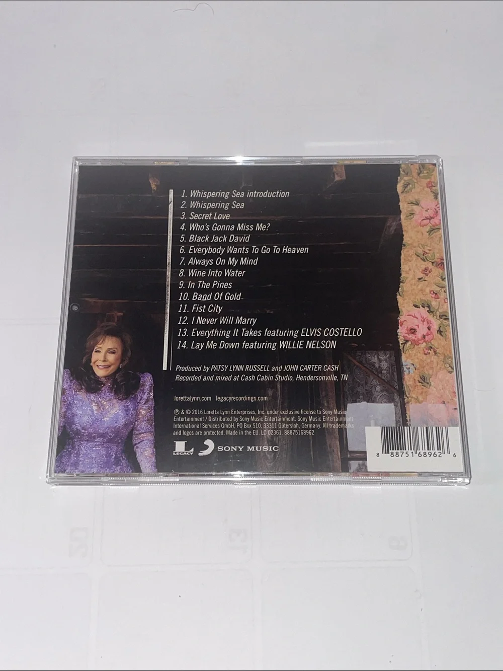 Loretta Lynn - Full Circle 2016 Legacy CD Willie Nelson Elvis Costello Country